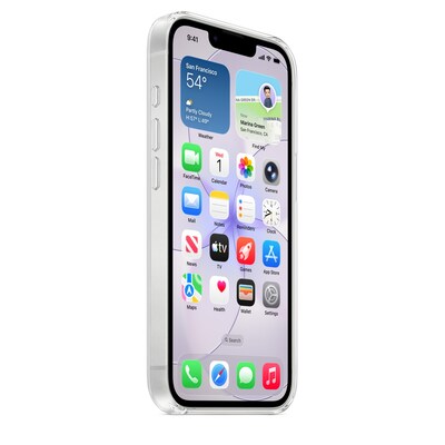 Apple MagSafe Phone Case for iPhone 17e, Clear (MHWC4ZM/A)