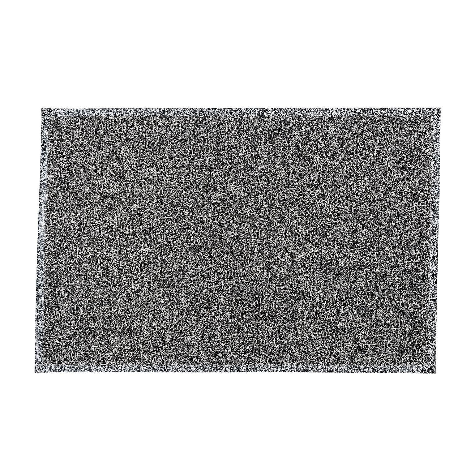 Floortex Doortex Twistermat Indoor Entrance Mat, 72 x 48, Black and White (NREMFLVA0005)
