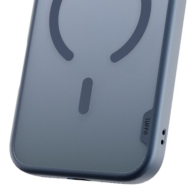 TUFF8 GlideGuard MagSafe Phone Case for iPhone 18 Pro Max, Shock Absorbing, Blue (T8GG-IP1804BL)
