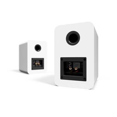 Kanto YU Passive 4" Speakers with 1" Silk Dome Tweeter and 4" Kevlar Woofer, White, Pair (YUP4W)