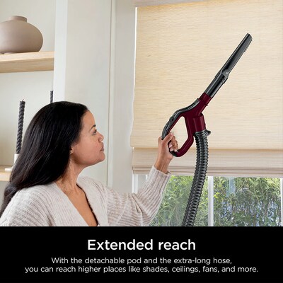 Shark Detect Lift-Away ADV Upright Vacuum, Bagless, Burgundy (LA492)