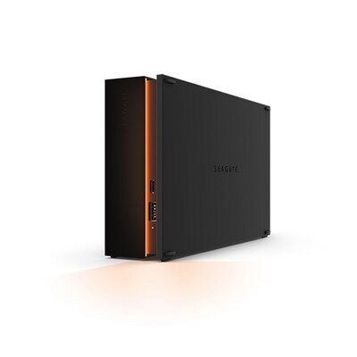 Seagate FireCuda 8TB External USB 3.2 Desktop Gaming Hard Drive, Black (STKK8000400)