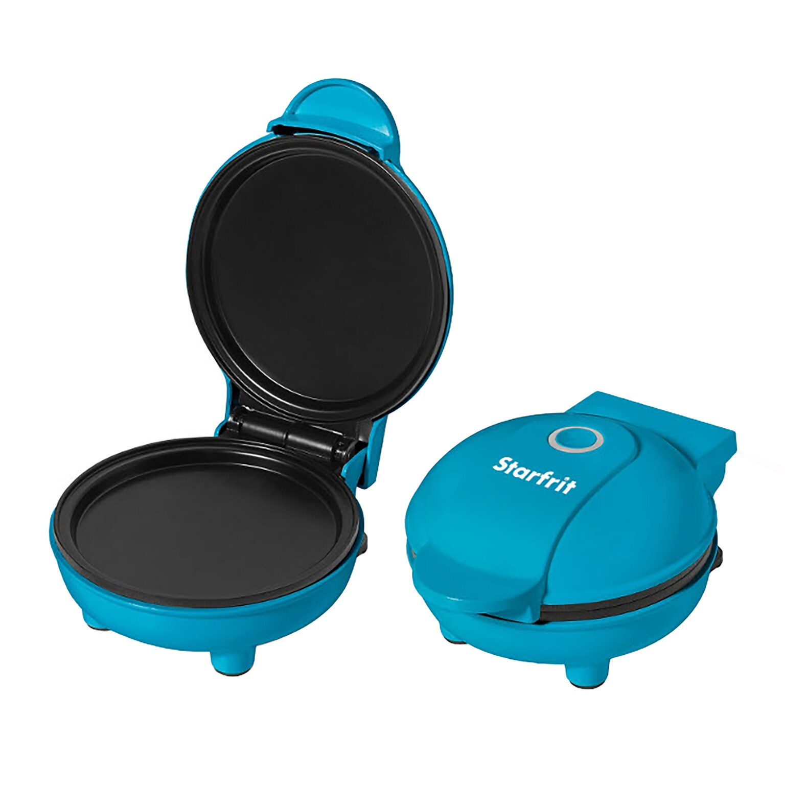 Starfrit 4 Electric Mini Pancake Maker, Blue (024724-006-0000)
