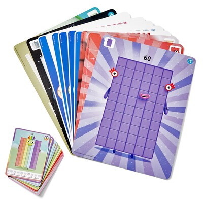 hand2mind MathLink Cubes Activity Set Numberblocks Heroes (96930)