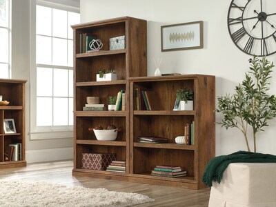 Sauder Select 70"H 5-Shelf Bookcase, Vintage Oak (426421)