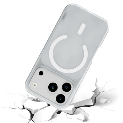 TUFF8 GlideGuard MagSafe Phone Case for iPhone 18 Pro, Shock Absorbing, Matte Clear (T8GG-IP1803MC)