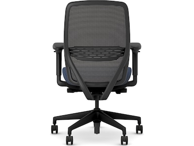 HON Nucleus Fabric/Mesh Swivel Task Chair, Navy/Black (HNR1KD.Y2.STC.A.H.IM.APX13.BL.SB.T)