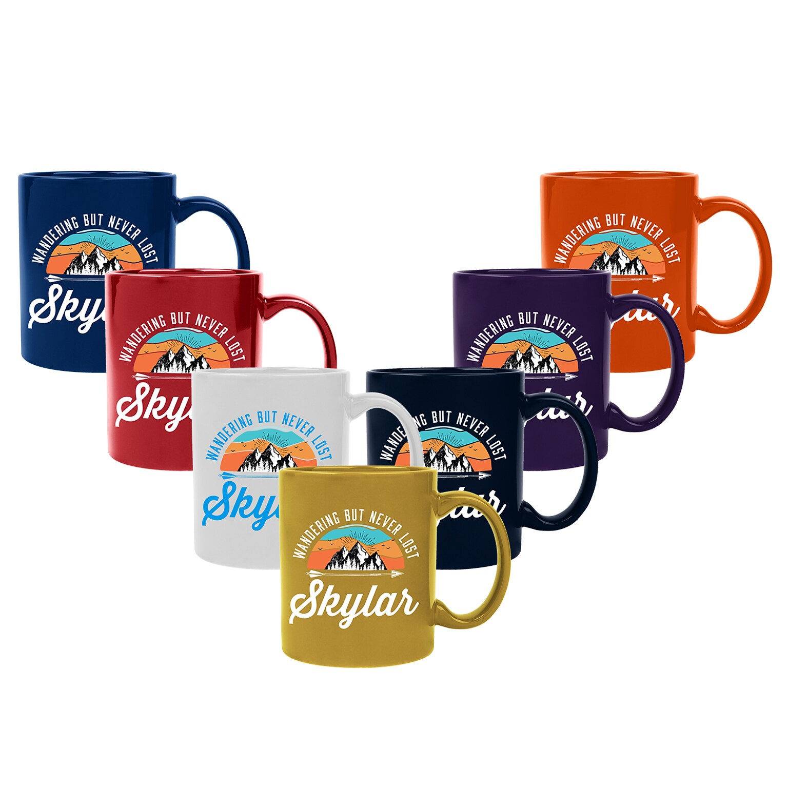 POD COLOR CERAMIC MUG FC 11OZ