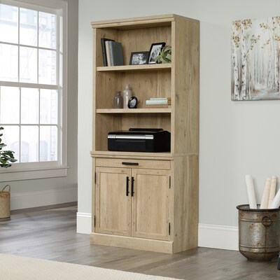 Sauder Aspen Post 30H Storage Cabinet, Prime Oak (427015)