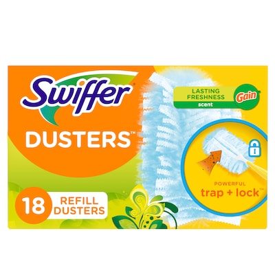 Swiffer Heavy Duty Dusters Refills, Gain, Blue, 18/Pack (99058)