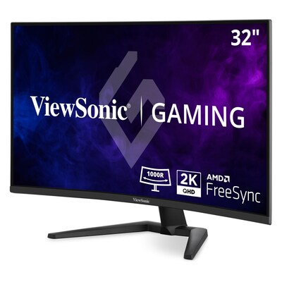 ViewSonic 32 Curved 180Hz LCD Gaming Monitor, Black (VX3228C-2K)