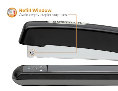 Bostitch Executive Desktop Stapler, 20-Sheet Capacity, Black (B5000BLK)