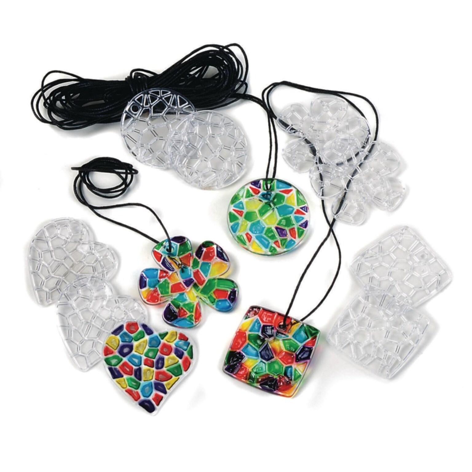S&S Pendant Sun Catcher Necklace, 48/Pack (SG851)