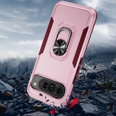 SaharaCase Raider Phone Case for Google Pixel 9 Pro XL, Shock Absorbing, Desert Rose (CP00612)