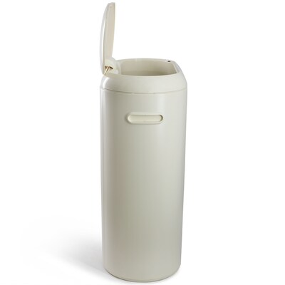 Elama Stainless Steel Indoor Sensor Trash Can, 13 Gallon, Off-White (938122409M)