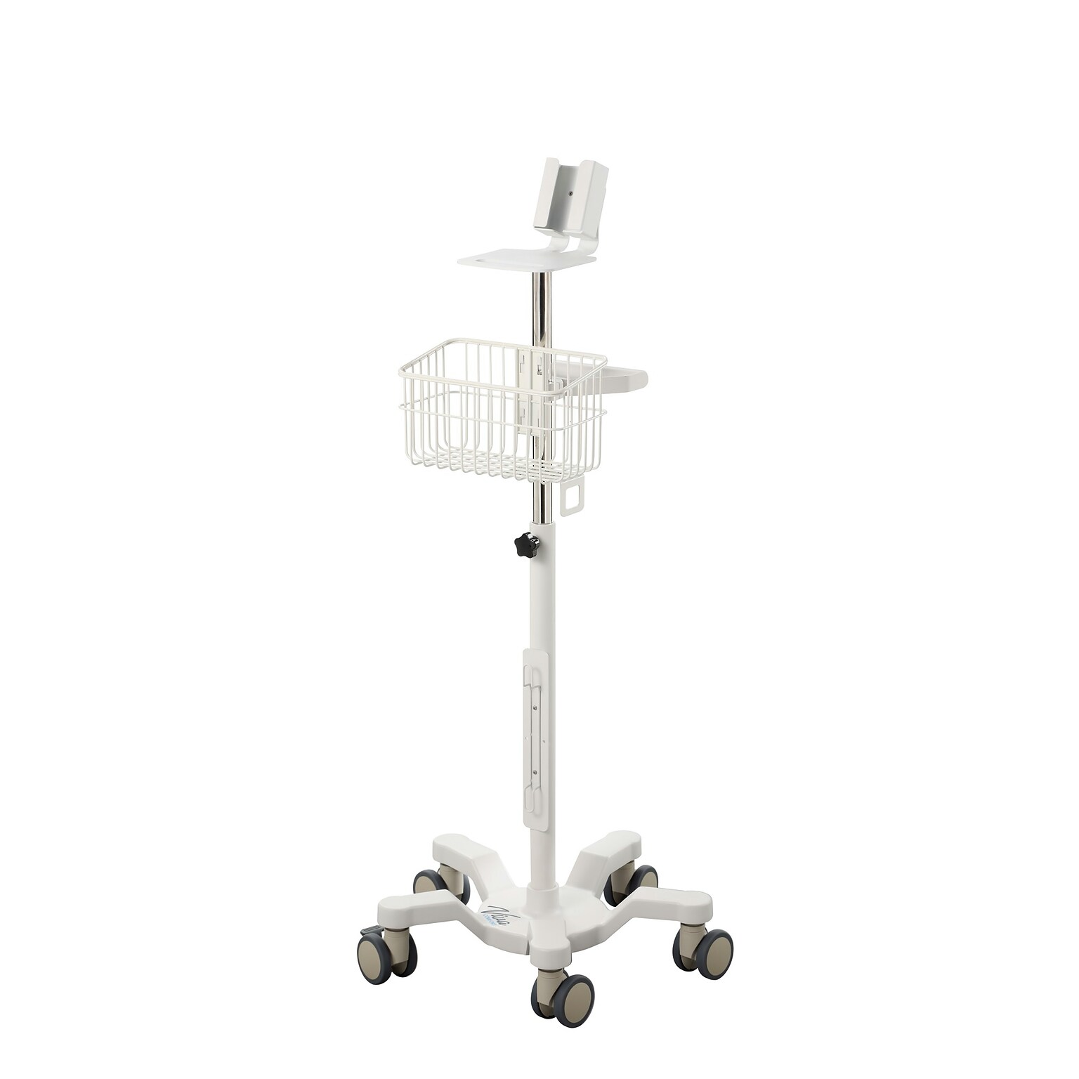 Viva Comfort Easy Mobility Secure Mounting Mobile Stand for Covidien PM10N Vital Signs Monitor, White (ADI912-C-MP-05-MK)