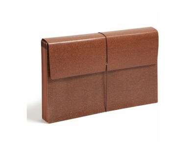 Smead Classic Redrope File Pocket, 3.5 Expansion, Legal Size, Brown (71356)