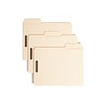 Smead SuperTab Classification Folders, Oversized Reinforced 1/3-Cut Tab, Letter Size, Manila, 50/Box