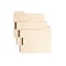 Smead SuperTab Classification Folders, Oversized Reinforced 1/3-Cut Tab, Letter Size, Manila, 50/Box