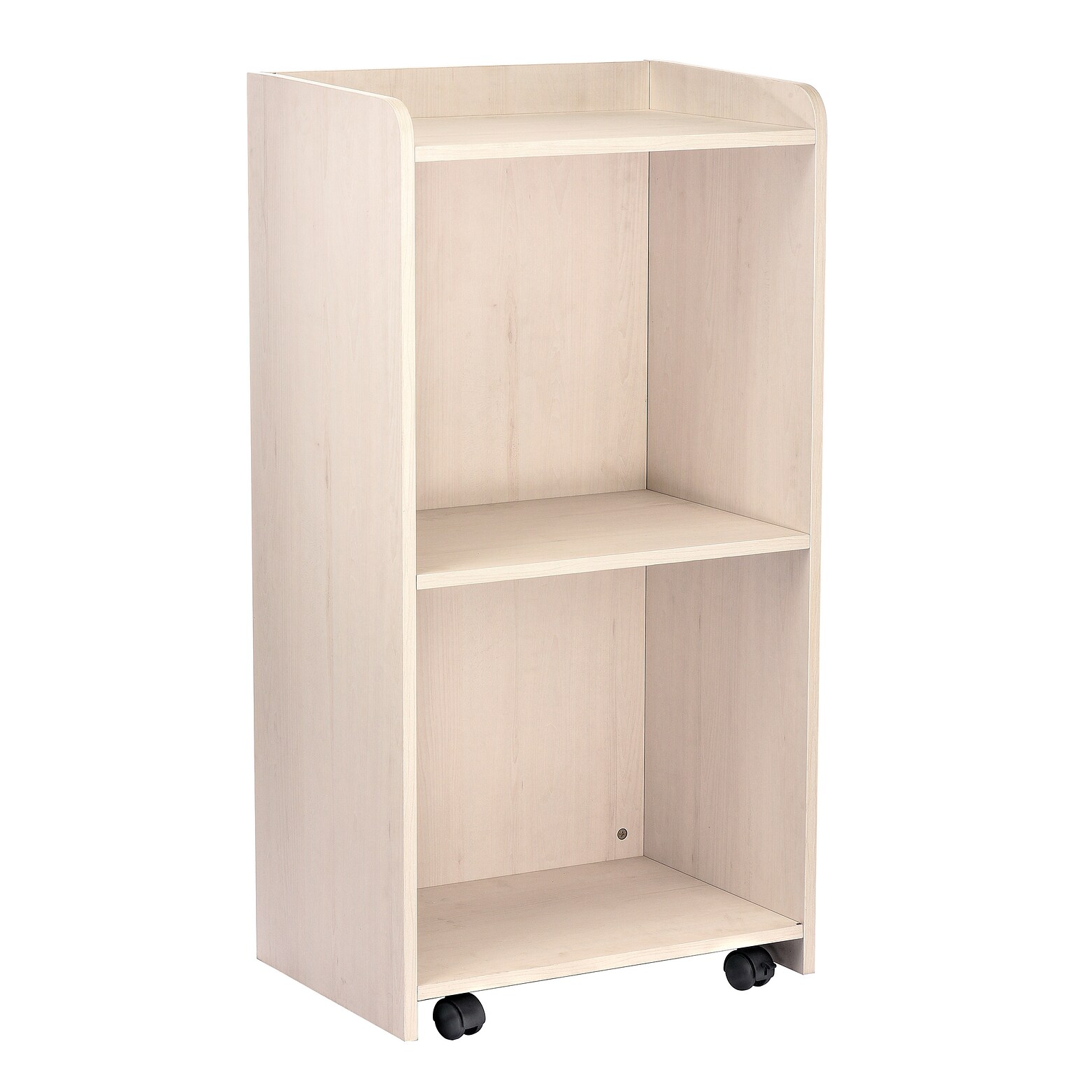 AdirOffice 46 Speaker Podium Presentation Lectern, White (661-07-WHI)