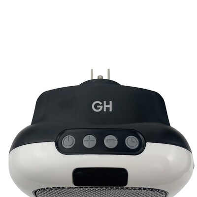 Good Housekeeping 750-Watt 2560 BTU Portable Ceramic Electric Wall Heater, White (73069-WH)