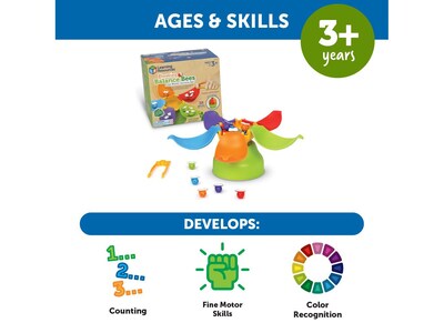 Learning Resources Blooming Balance Bees Fine Motor Sorting Set (LER3607)