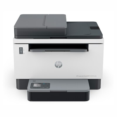 HP LaserJet Tank MFP 2604sdw Wireless Black & White Refillable Laser Printer Prefilled with Up to 2