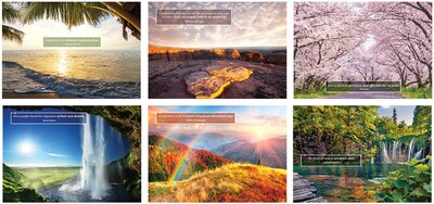 Custom Coronado Moments Inspir Wall Calendar Spiral