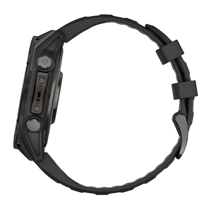 Garmin fenix 8 AMOLED Multisport GPS Smartwatch, Carbon Gray & Black, 47mm (GRM0290420)