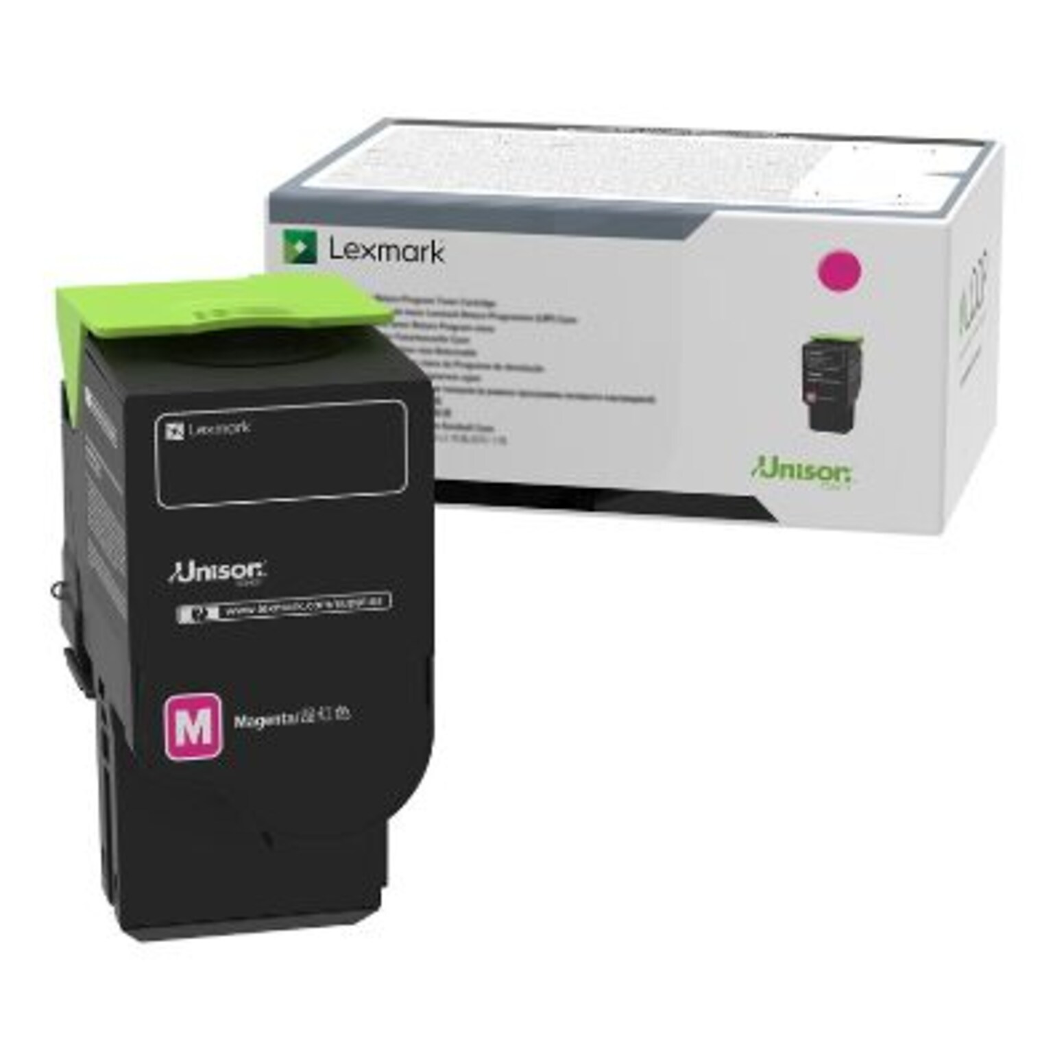 Lexmark 75 Magenta High Yield, Return Program 8.8K Toner Cartridge (75M1HM0)