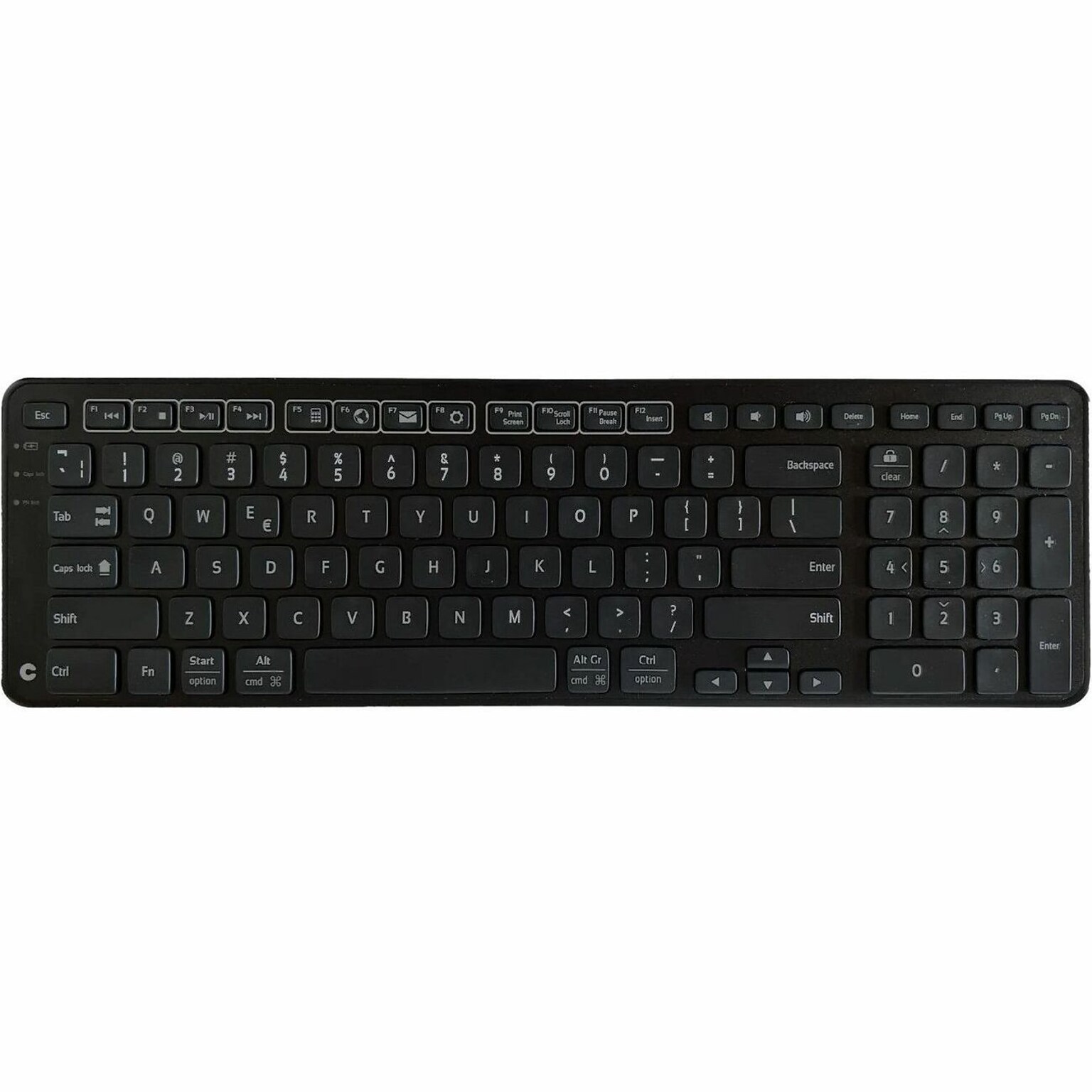 Contour Design Balance Wireless Ergonomic Keyboard, Black (102104)