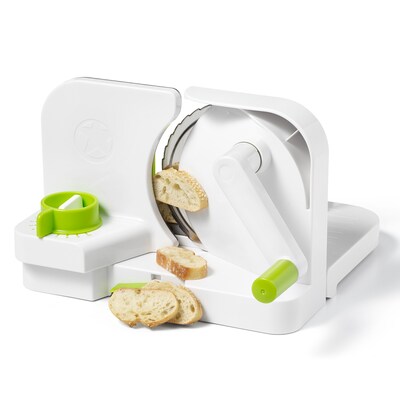 Starfrit Deli Slicer, White & Green (098603-002-NEW1)