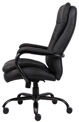 Boss Office Products Bariatric CaresoftPlus Vinyl Executive Big & Tall Chair, Black (B991-CP)