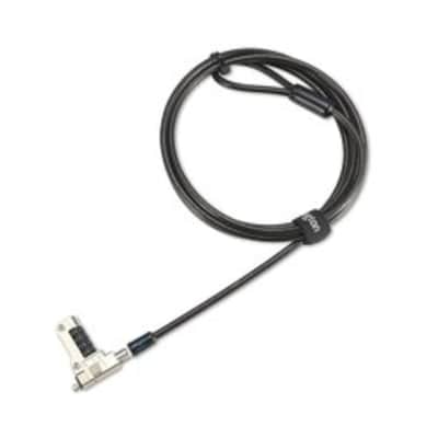 Kensington Slim N17 2.0 Combination Laptop Lock for Wedge-Shaped Slots (K65096WW)