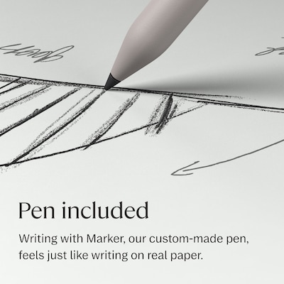 reMarkable Paper Pure 10.3”  Paper Tablet with Marker, Gray (RM92A-1000NW)