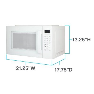 Avanti 1.5 Cu. Ft. Countertop Microwave, 1000W (MT150V0W)