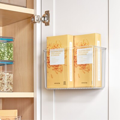 iDESIGN Adhesive Organizers, Clear, 2/Set (27935M2)