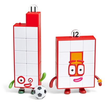 hand2mind Numberblocks Friends Eleven and Twelve Figure Pack (96924)