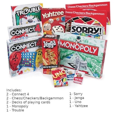 S&S All Time Favorite Board Games, 12/Pack (W10737)