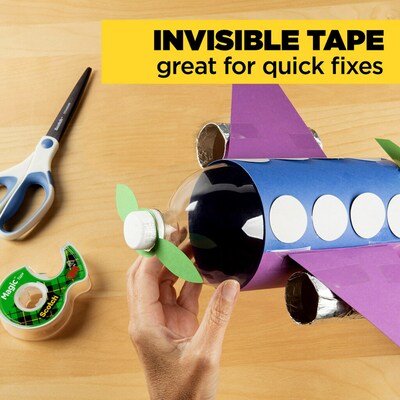 Scotch® Magic™ Invisible Tape with Dispenser, 3/4" x 8.33 yds. (105)