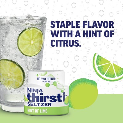 Ninja Thirsti Sugar-Free SPLASH Variety Pack Drink Mix Drops, 2.07 oz., 3/Pack (WCFV1)