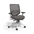 Union & Scale™ Lewis Ergonomic Mesh Swivel Computer and Desk Chair, Charcoal (UN55655-CC)