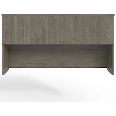 Lorell Prominence 2.0 66W Desktop Hutch, Gray Elm (LLRPH6639GE)