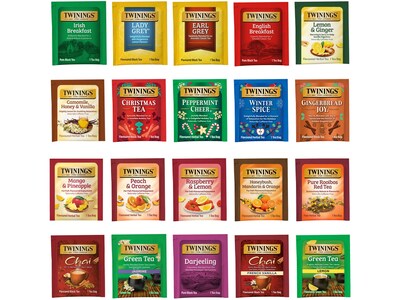 Twinings Tea Advent Calendar Assorted Tea Bags, 48/Box (F18323)