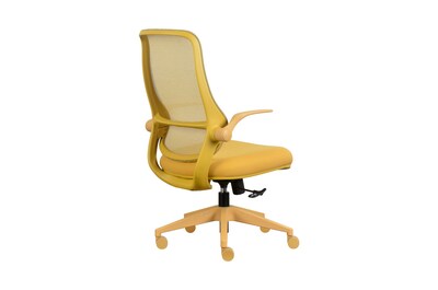 Tempur-Pedic Stratus Ergonomic Mesh/Fabric Swivel Executive Chair, Amber (TP-STRATUS-AMB)