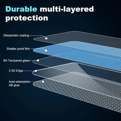 SaharaCase ZeroDamage Ultra Strong Scratch-Resistant Tempered Glass Screen Protector for Galaxy Tab S10 FE+ (ZD-T00072)