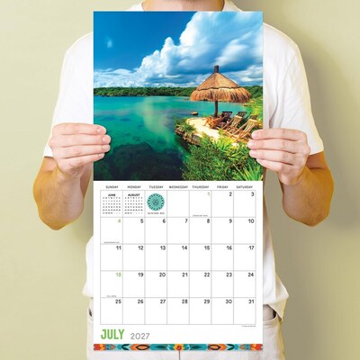 2027 TF Publishing Mexico 12" x 12" Monthly Wall Calendar, Multicolored (27-1046)