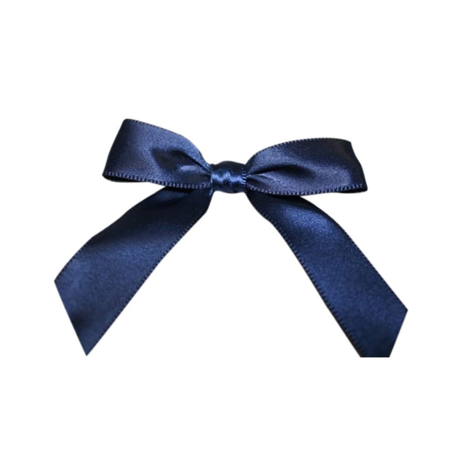 JAM Paper Satin Bows, Navy Blue, 100/Pack (52640349182)