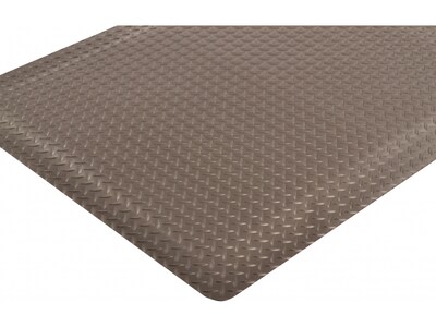NoTrax Saddle Trax Anti-Fatigue Mat, 60" x 36", Black (979S0035BL)