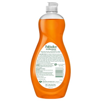 Palmolive Ultra Concentrated Antibacterial Liquid Dish Soap, Orange Scent, 20 oz. (US04232A)